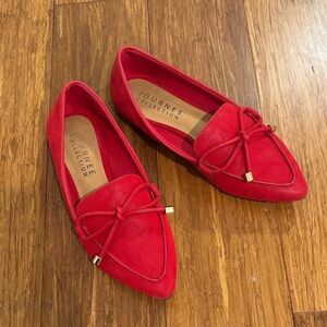 Journee Collection Bold Red Flats